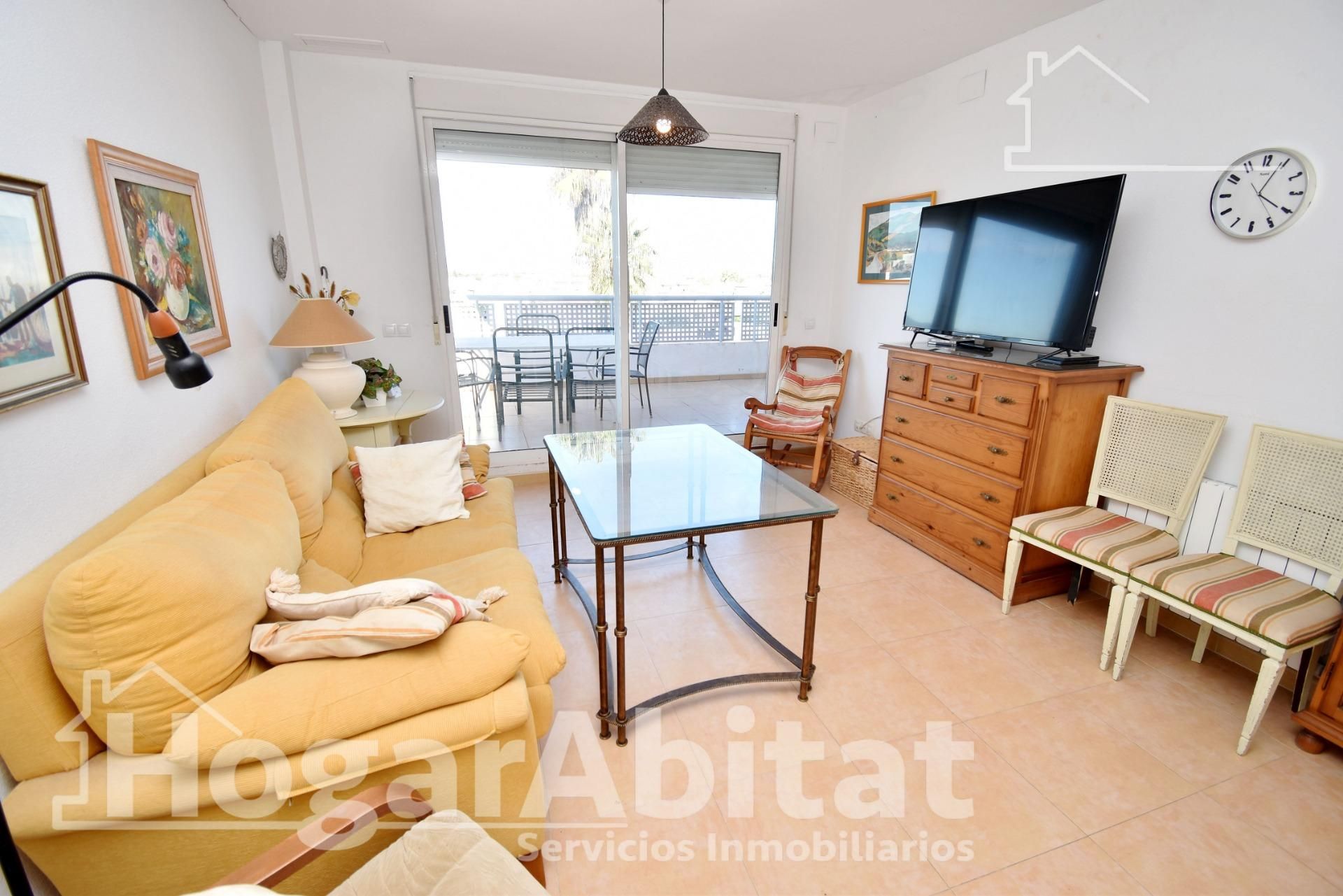 Living room of Attic for sale in Burriana / Borriana  with Air Conditioner, Heating and Terrace