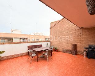 Terrace of Attic to rent in  Valencia Capital  with Air Conditioner, Heating and Terrace