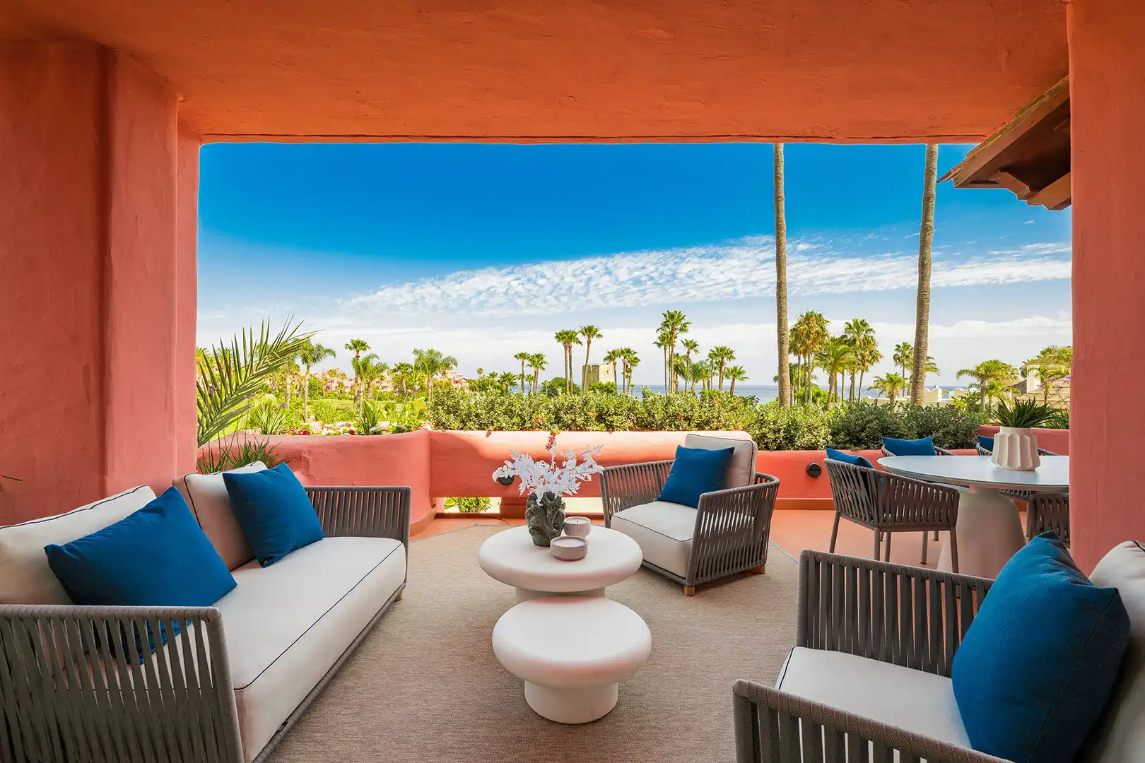 Terrace of Apartments for sale in Estepona  with Air Conditioner, Terrace and Swimming Pool