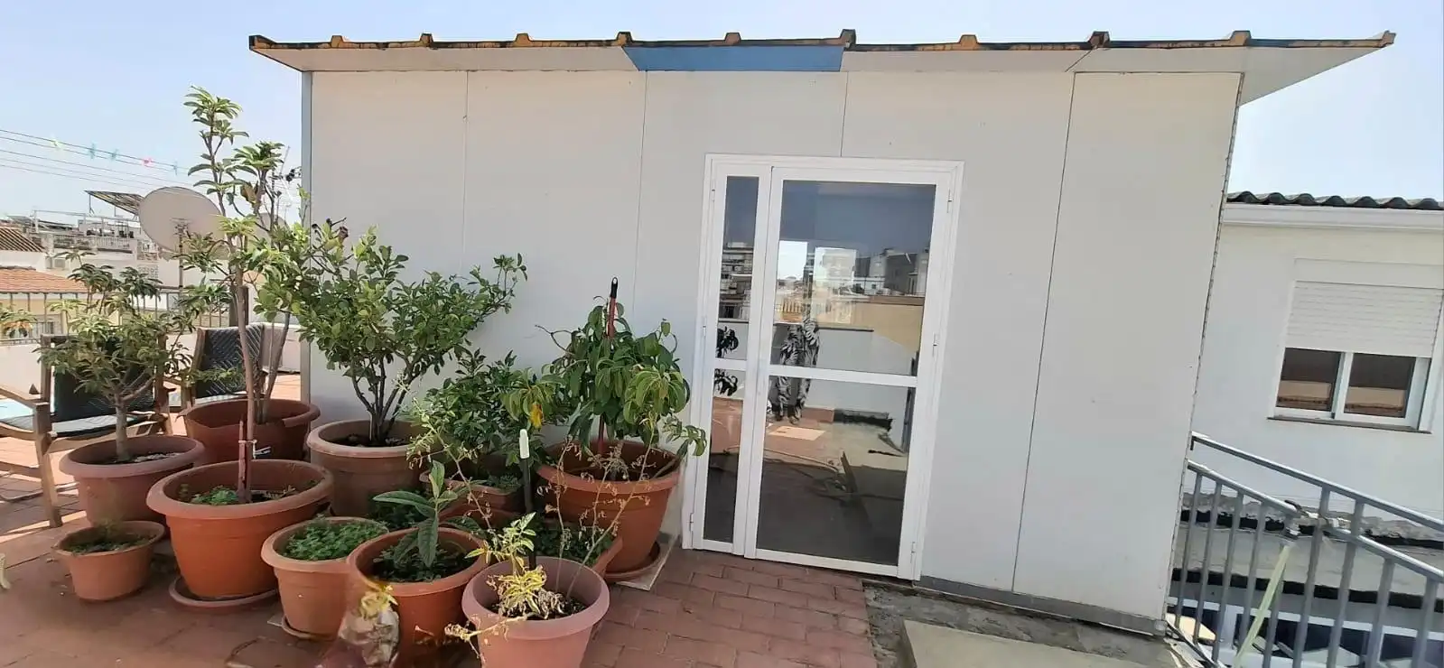 Terrassa de Casa o xalet en venda en Dos Hermanas amb Aire condicionat, Calefacció i Terrassa