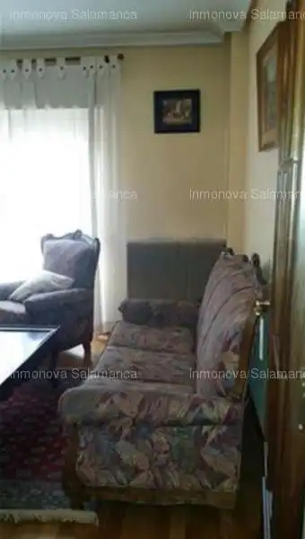 Living room of Flat for rent in Salamanca  with Heating, Terrace and Furnished