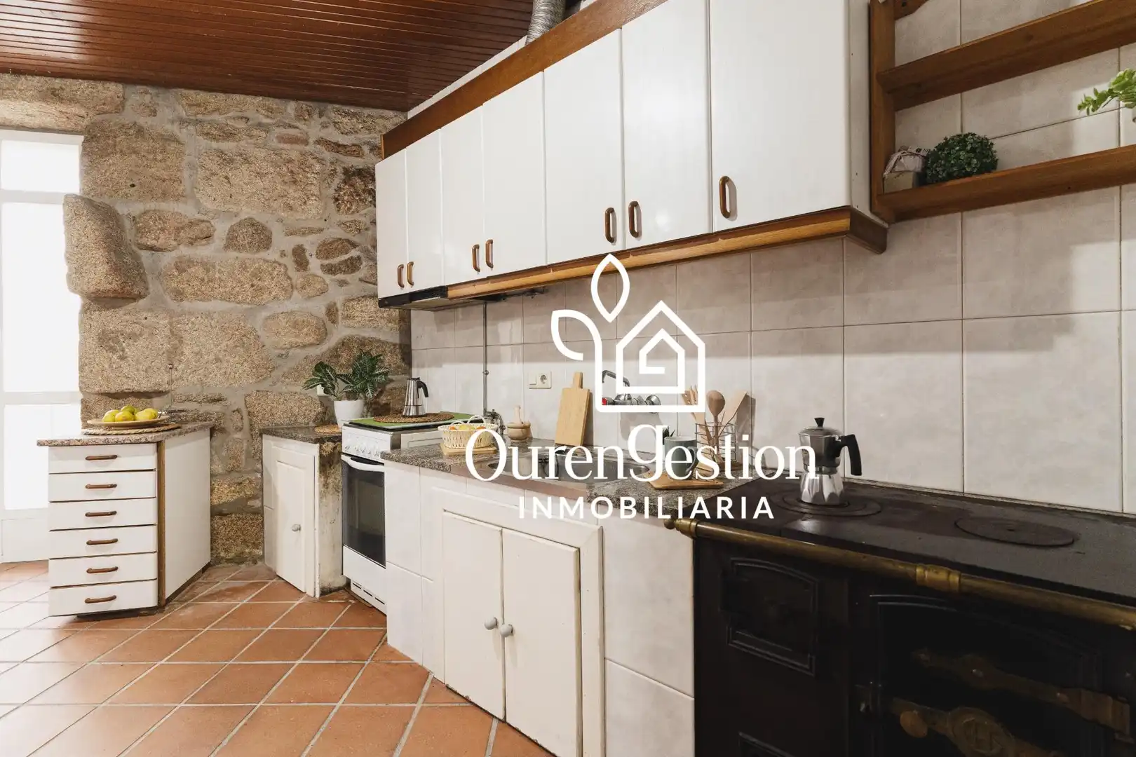 Kitchen of Country homes for sale in O Pereiro de Aguiar   with Furnished and Balcony