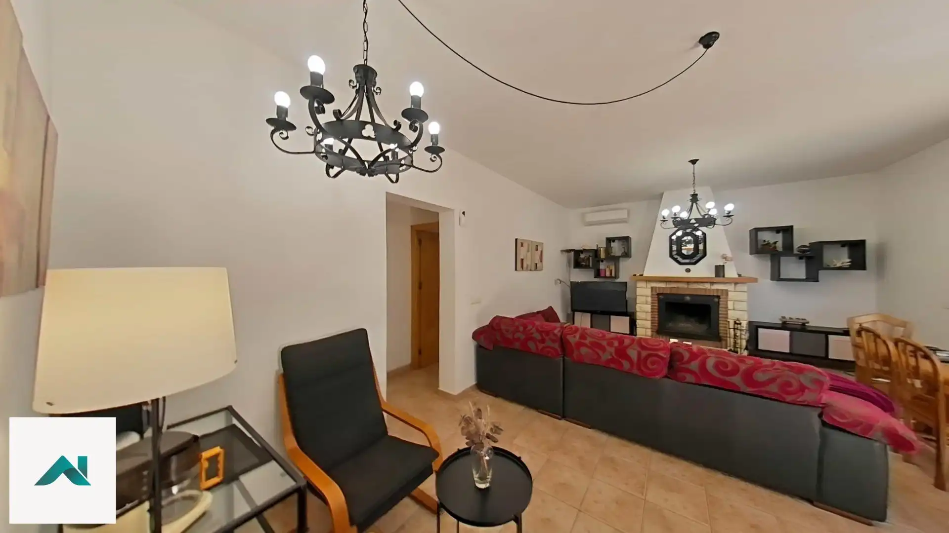 Wohnzimmer von Country house zum Verkauf in Isla Cristina mit Klimaanlage, Heizung und Privatgarten