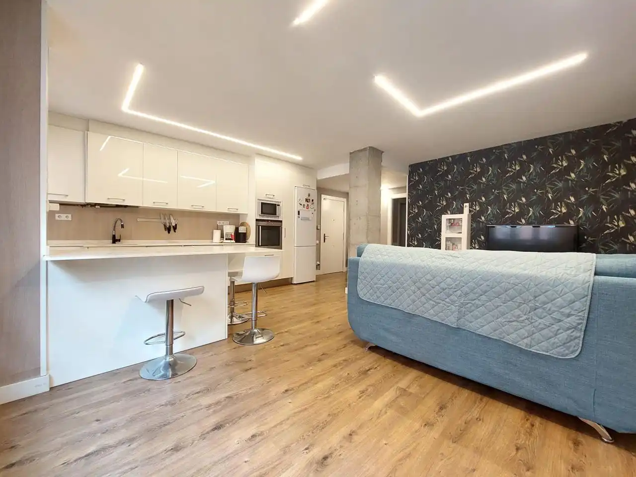 Kitchen of Flat for sale in Gijón   with Heating