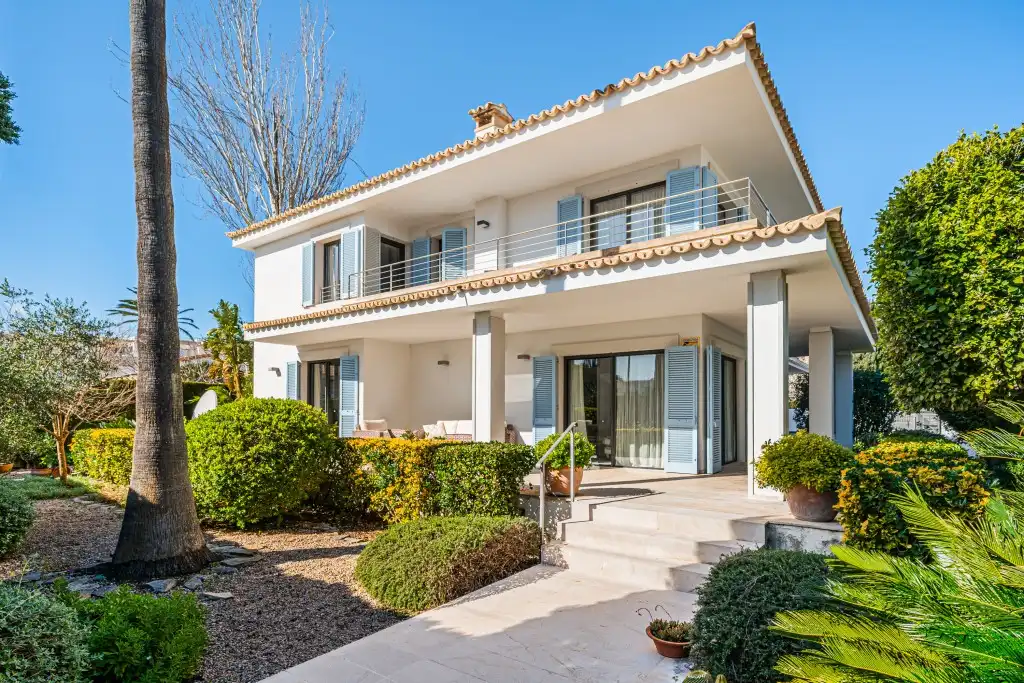 Vista exterior de Casa o chalet en venta en Pollença con Jardín privado, Terraza y Piscina