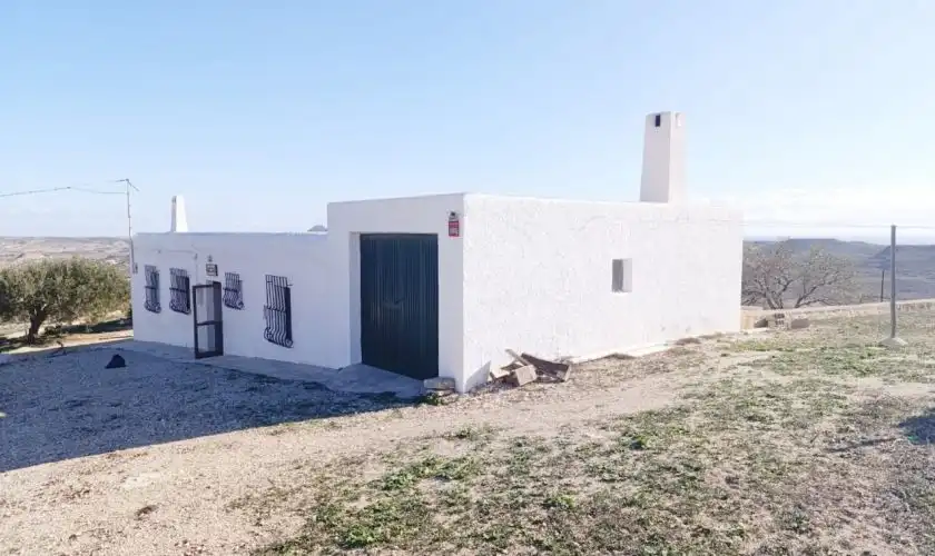 Vista exterior de Casa o chalet en venta en Níjar con Amueblado