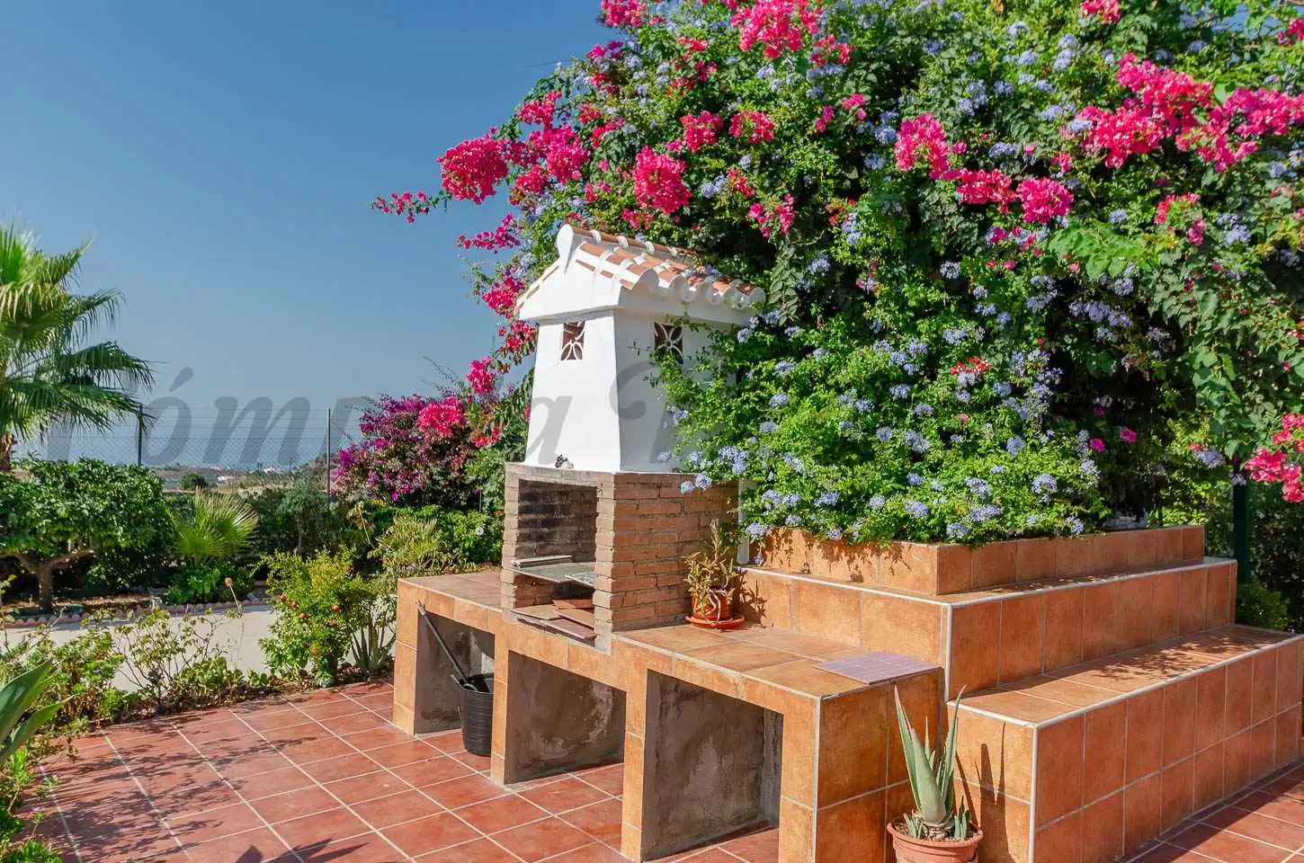 Terrasse von Country house zum Verkauf in Vélez-Málaga mit Privatgarten, Terrasse und Schwimmbad