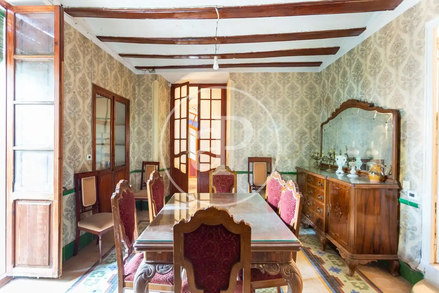 Dining room of Houses for sale in Llutxent  with Heating, Storage room and Balcony