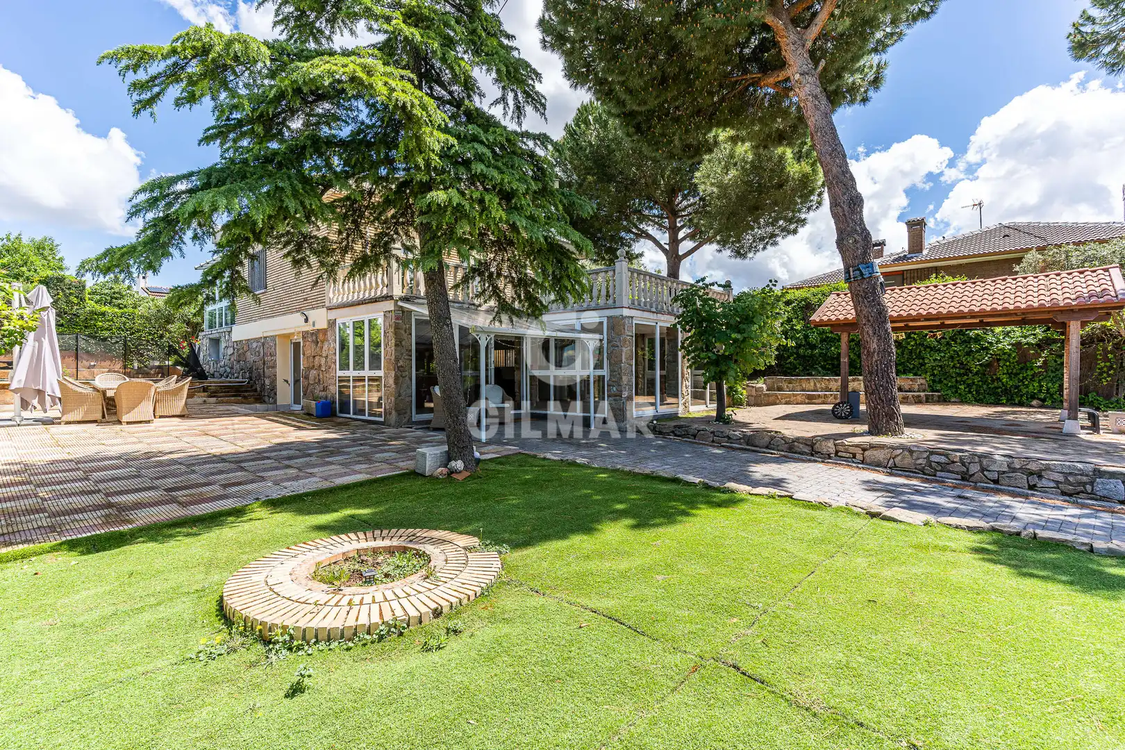 Jardín de Casa o chalet en venta en Boadilla del Monte con Calefacción, Jardín privado y Piscina