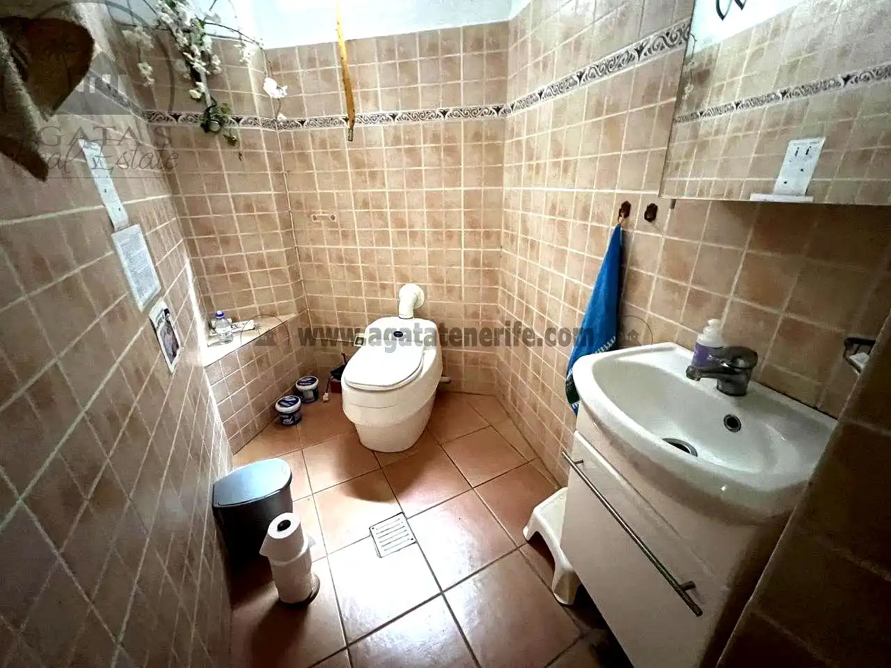 Baño de Finca rústica en venta en Vallehermoso con Aire acondicionado, Calefacción y Jardín privado