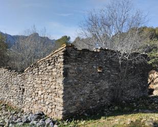 Exterior view of Land for sale in Vall de Gallinera