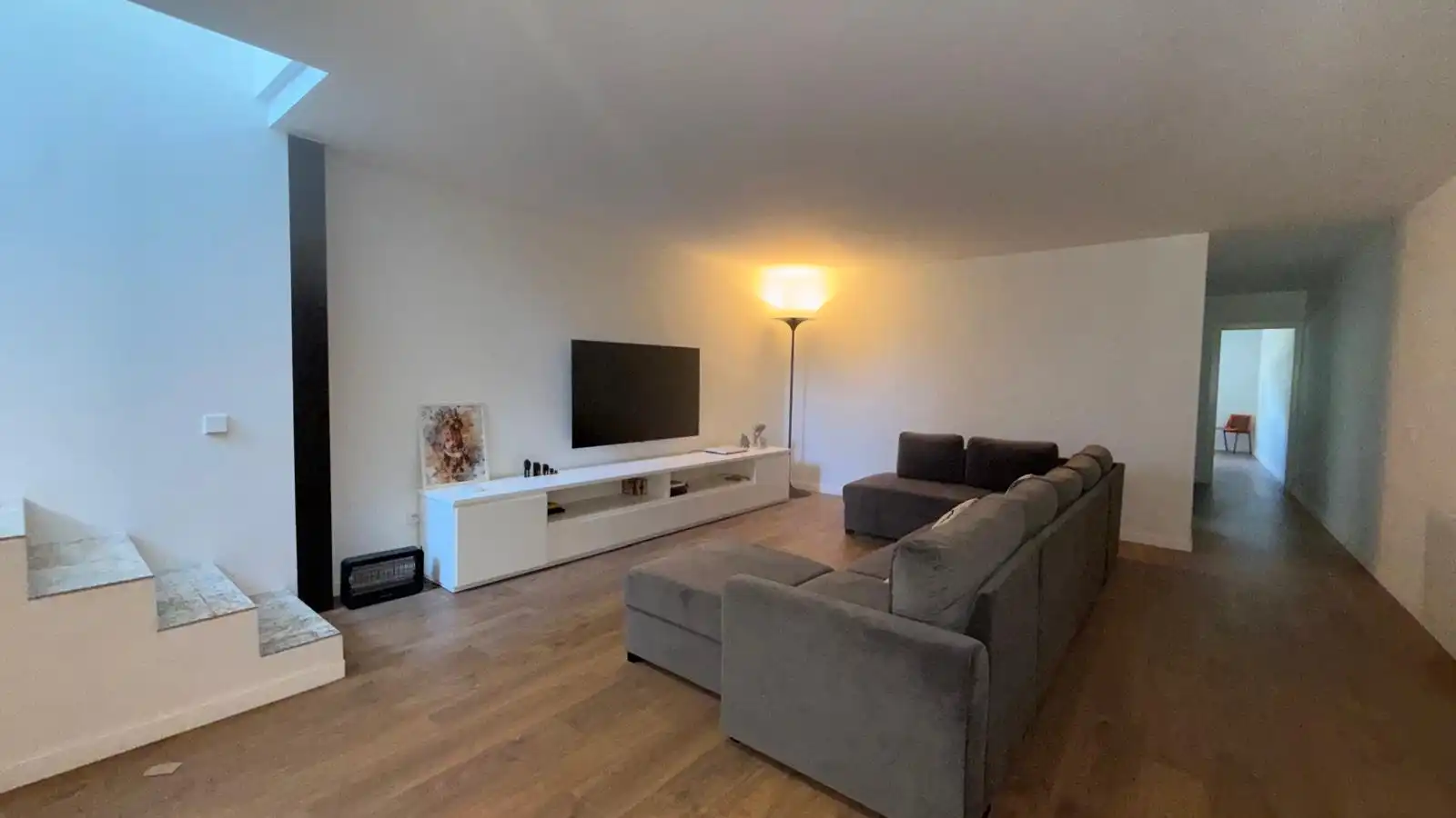 Sala de estar de Casa adosada en venta en Begur con Aire acondicionado, Calefacción y Terraza