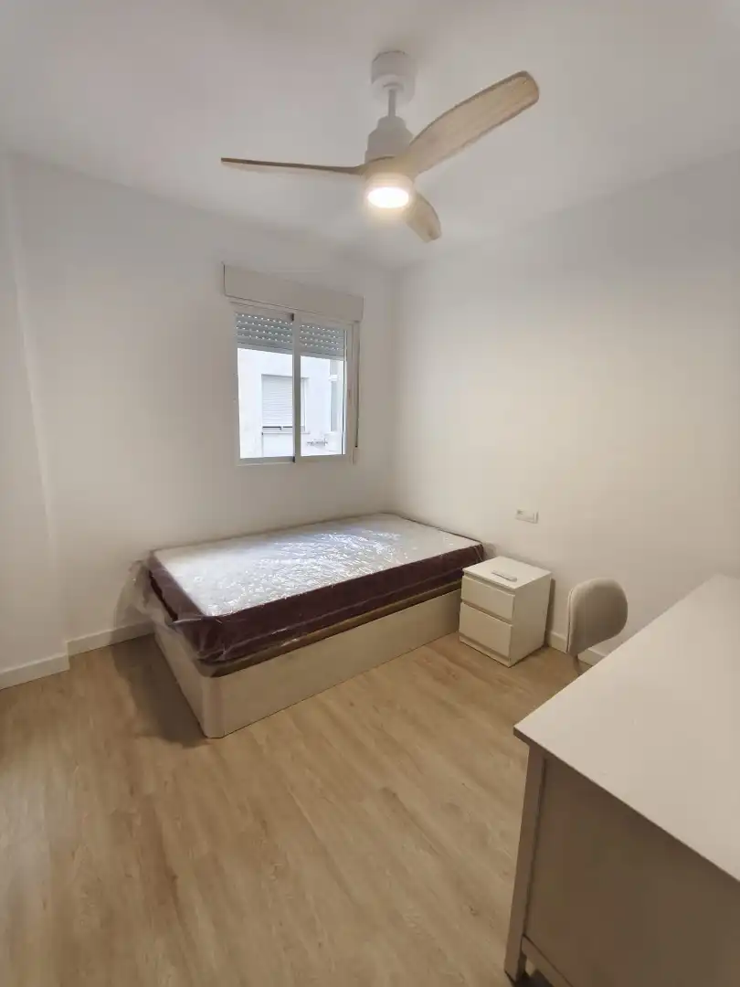 Schlafzimmer von Wohnung zur Miete in Santa Fe mit Parkett, Terrasse und Möbliert