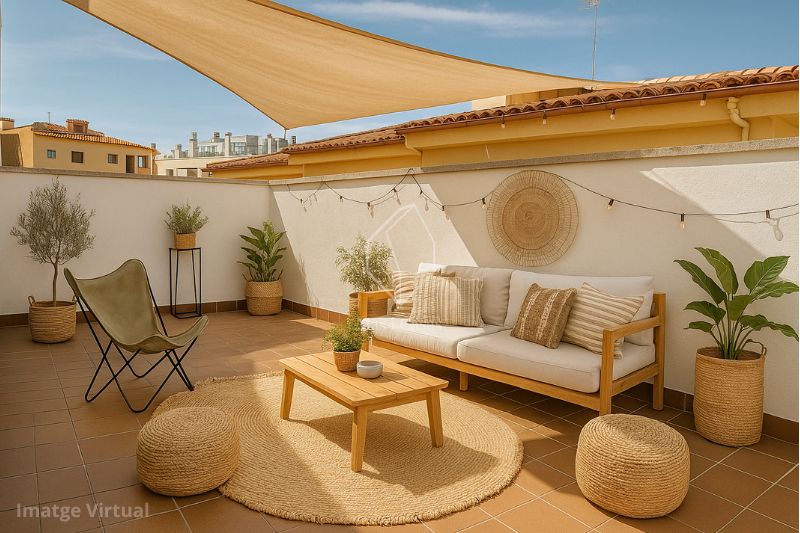 Terrassa de Apartament en venda en L'Escala amb Aire condicionat i Terrassa