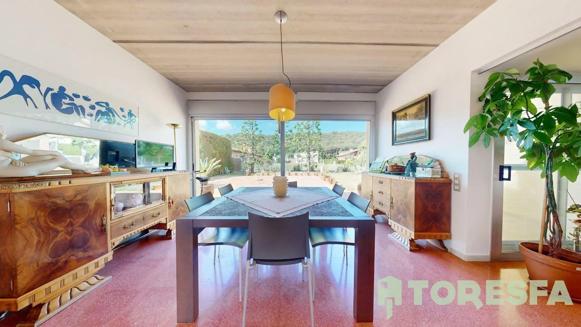 Dining room of Houses for sale in Sant Esteve de Palautordera  with Heating
