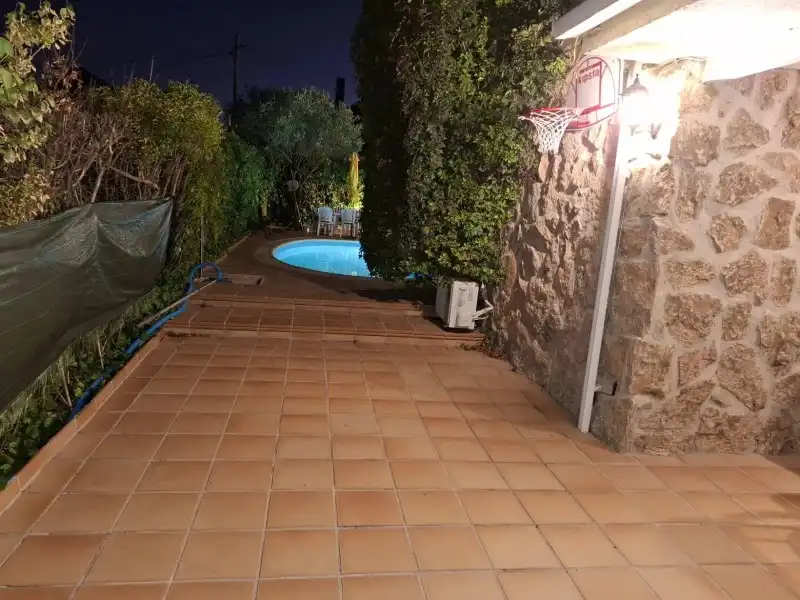 Swimming pool of Houses for sale in Miraflores de la Sierra  with Air Conditioner, Heating and Terrace