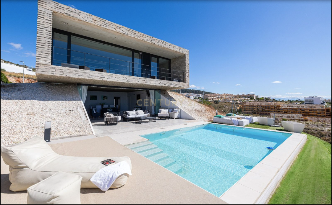 Piscina de Casa o xalet de lloguer en Benalmádena amb Terrassa i Piscina