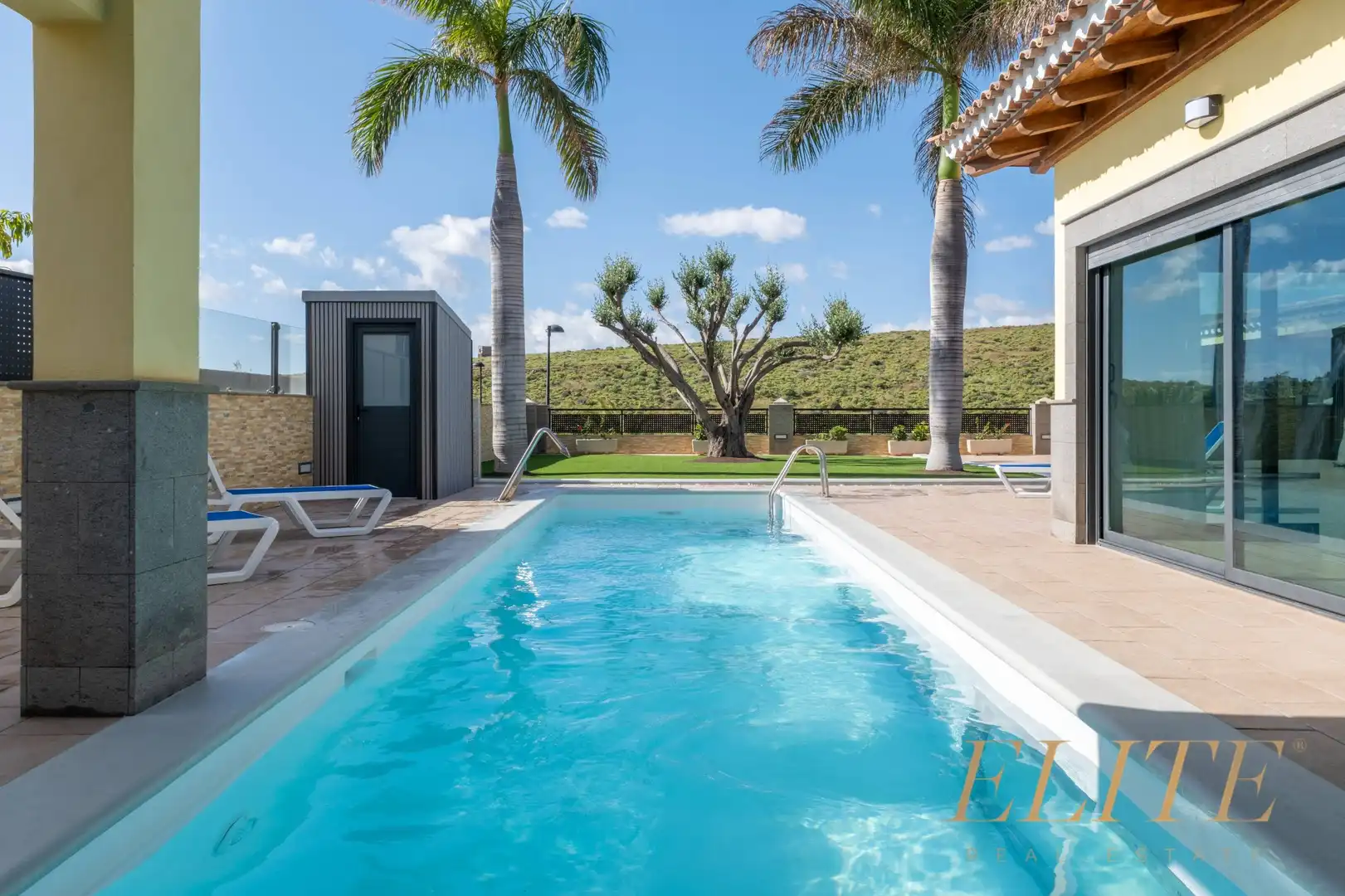 Piscina de Casa o chalet en venta en Telde con Aire acondicionado, Jardín privado y Terraza