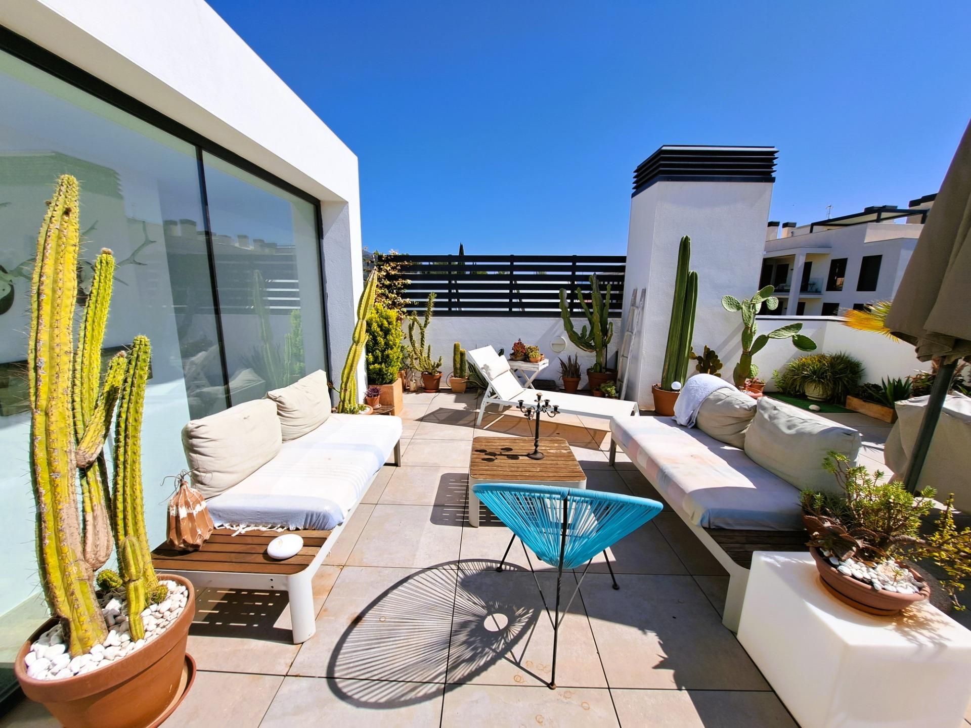 Terrace of Attic for sale in  Palma de Mallorca  with Private garden, Terrace and Community pool