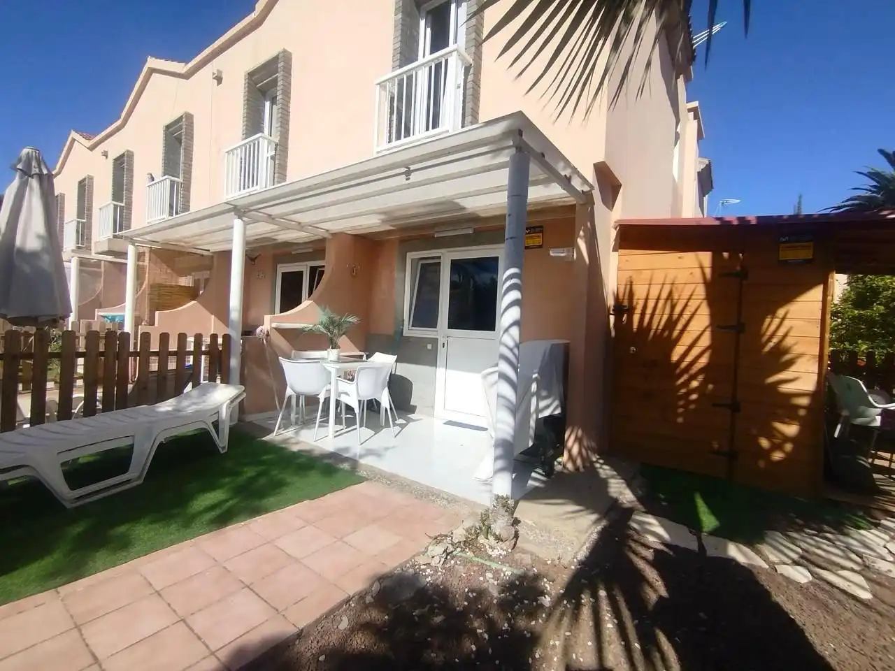 Terrassa de Dúplex en venda en San Bartolomé de Tirajana amb Aire condicionat, Jardí privat i Terrassa