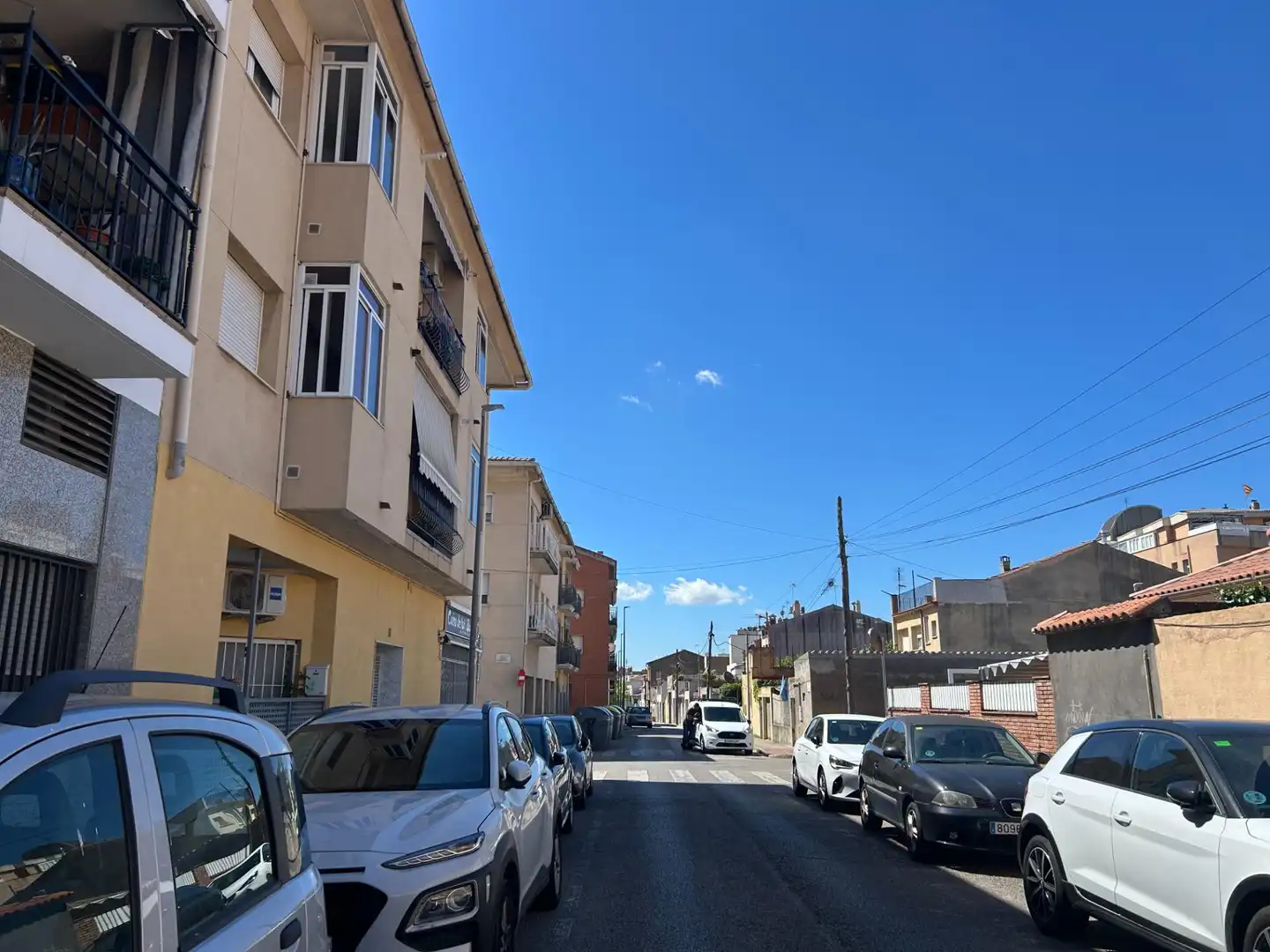 Vista exterior de Pis en venda en Les Franqueses del Vallès amb Aire condicionat, Parquet i Balcó