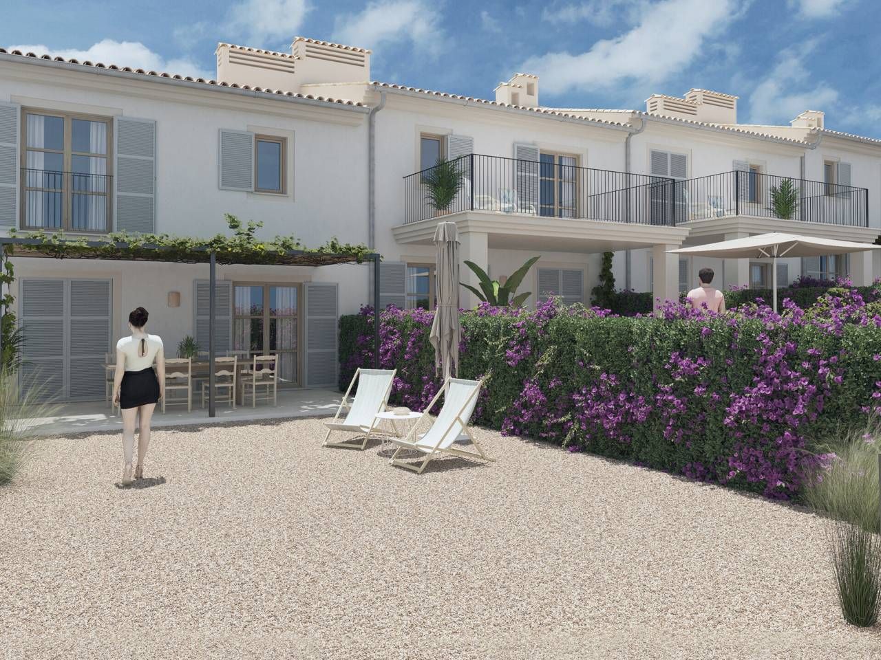 Garden of Single-family semi-detached for sale in Selva  with Air Conditioner, Private garden and Terrace