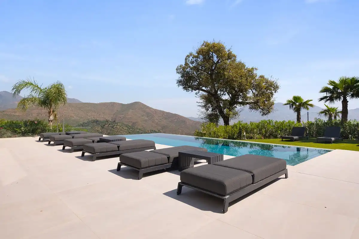 Terrace of Detached homes for sale in Ojén  with Air Conditioner and Terrace