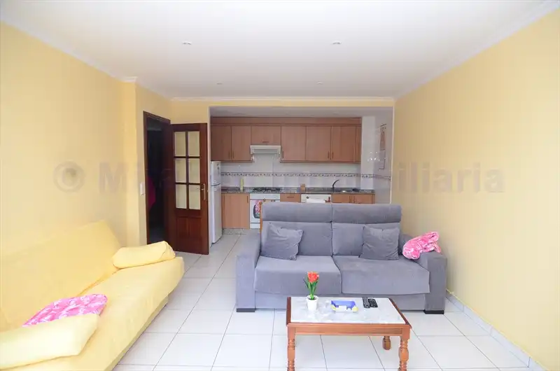 Wohnzimmer von Wohnung zur Miete in Boiro mit Heizung, Terrasse und Abstellraum