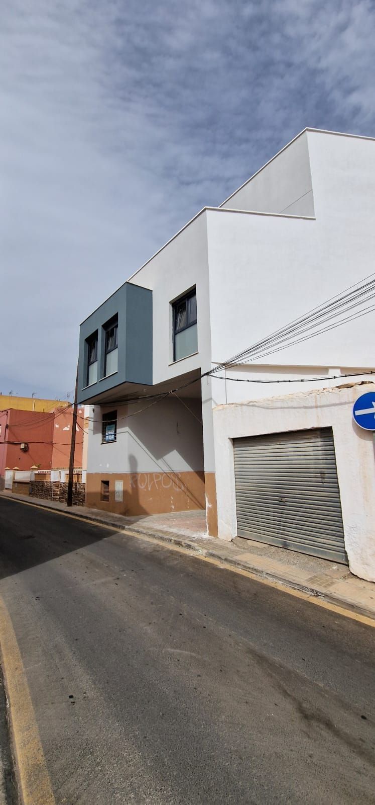 Exterior view of Flat for sale in  Almería Capital  with Community pool