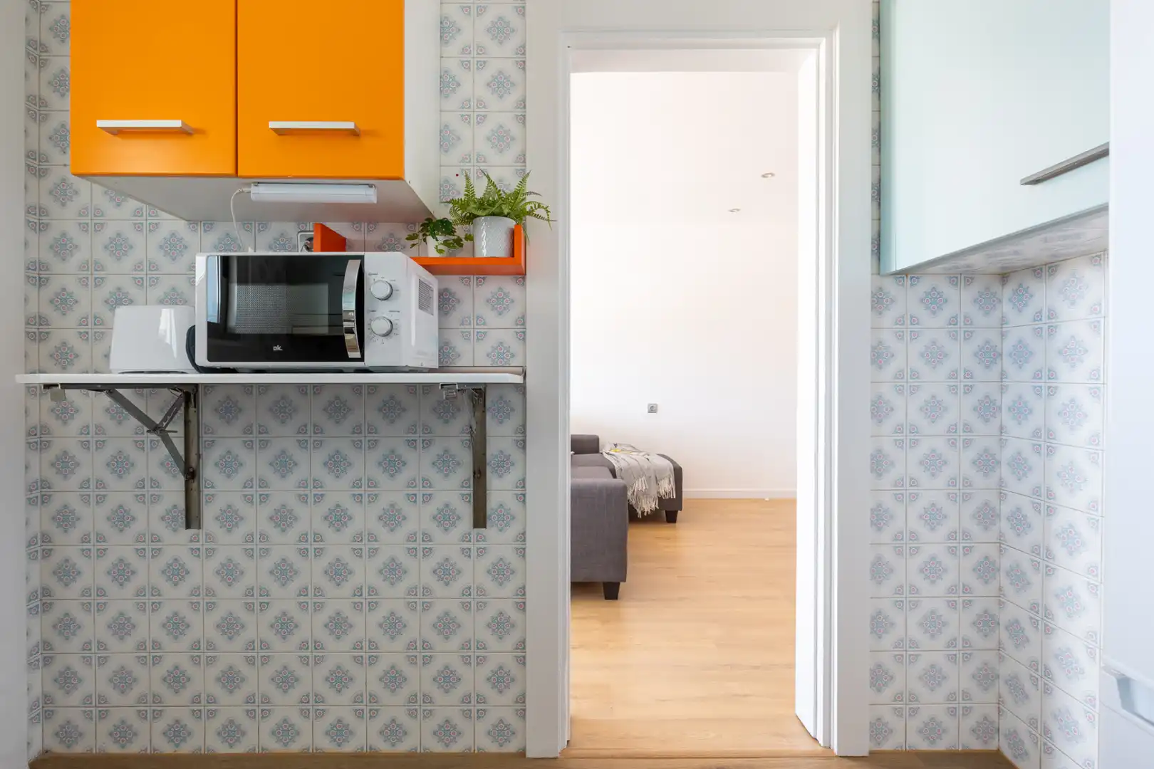 Kitchen of Flat for rent in Terrassa  with Air Conditioner, Heating and Parquet flooring
