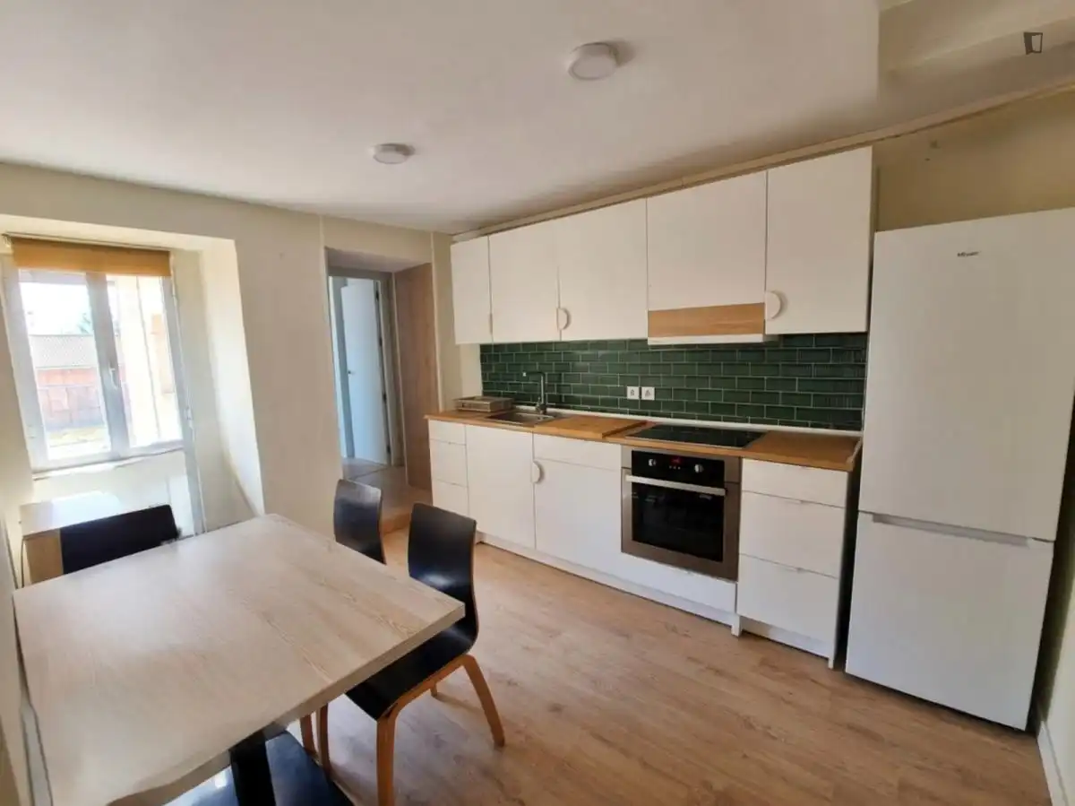 Cocina de Apartamento para compartir en Alcoy / Alcoi con Amueblado, Horno y Lavadora