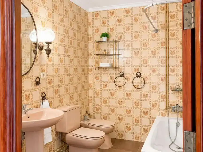 Badezimmer von Wohnung zur Miete in Las Palmas de Gran Canaria mit Balkon