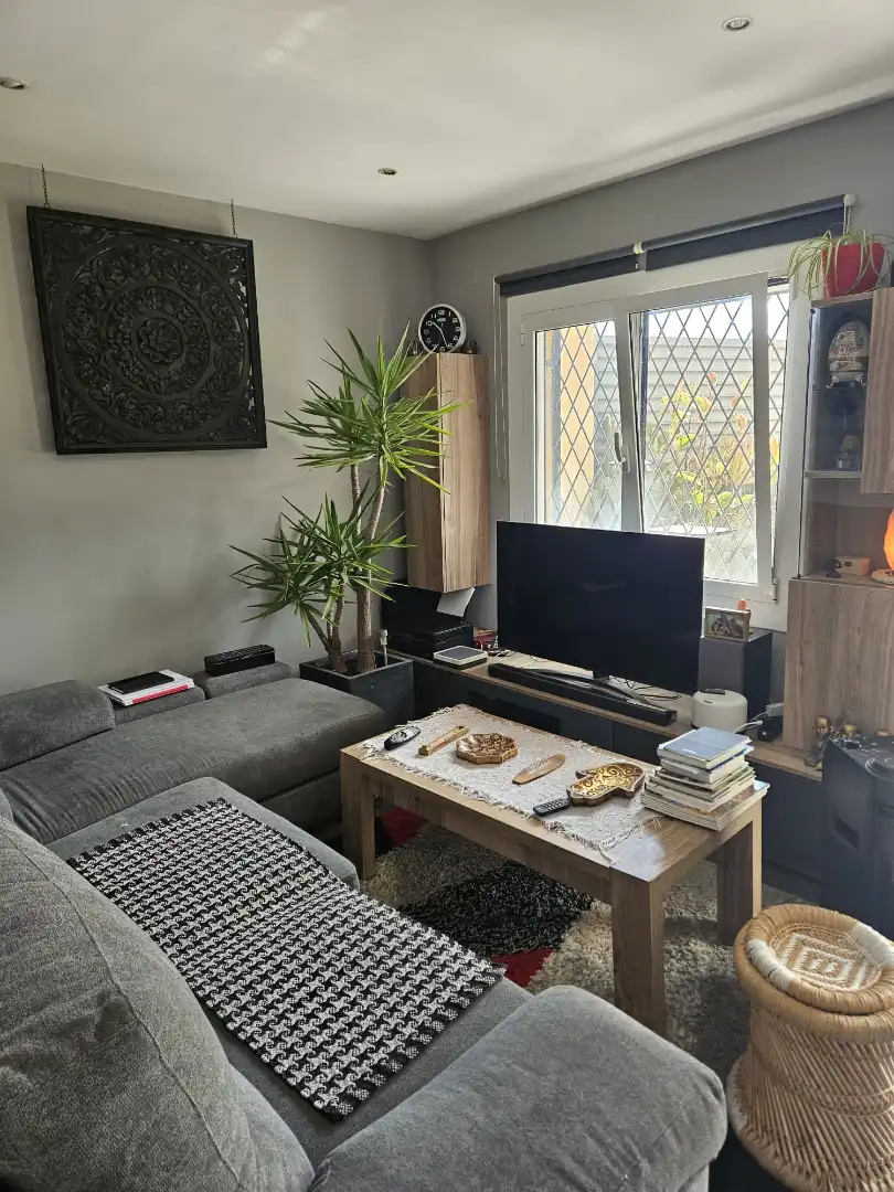 Sala de estar de Casa o chalet en venta en Barcelona con Aire acondicionado, Calefacción y Jardín privado