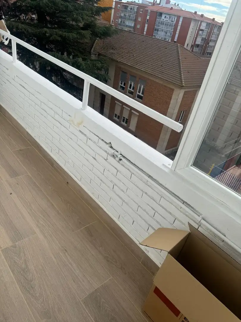 Balcony of Flat for sale in Palencia  with Heating, Furnished and Balcony