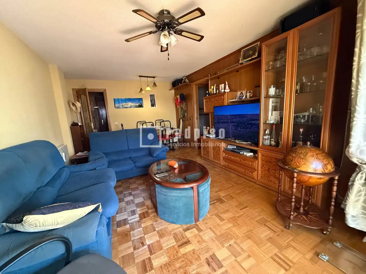 Sala d'estar de Pis en venda en Torrejón de Ardoz amb Jardí privat, Terrassa i Traster