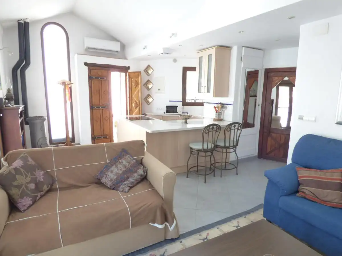 Cocina de Casa o chalet en venta en Canillas de Aceituno con Aire acondicionado, Terraza y Amueblado