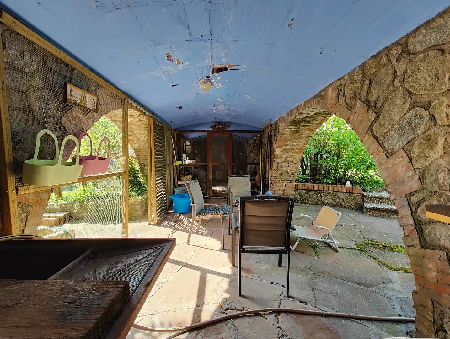 Terrassa de Casa o xalet en venda en Sant Joan de les Abadesses amb Calefacció, Jardí privat i Terrassa