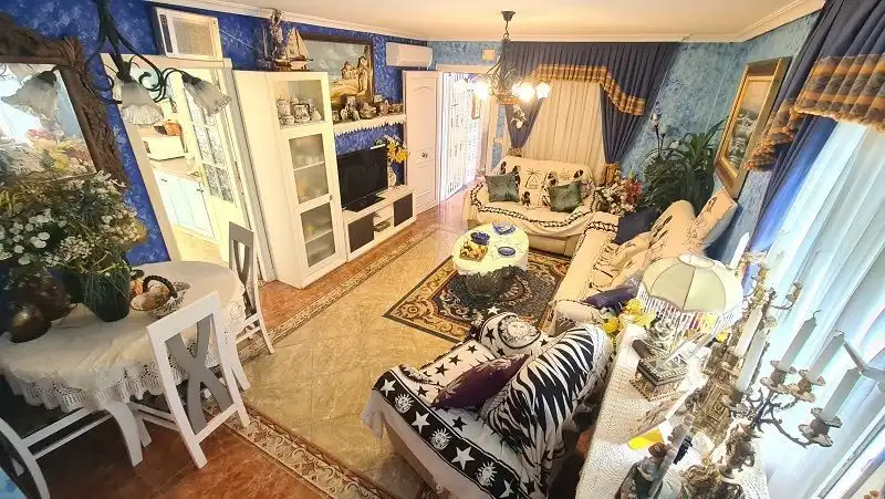 Sala de estar de Casa o chalet en venta en Torrevieja con Aire acondicionado, Calefacción y Jardín privado
