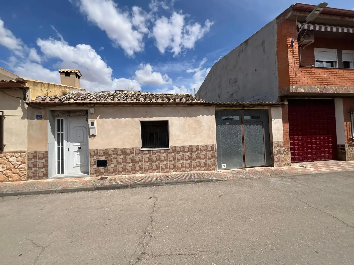 Vista exterior de Casa o xalet en venda en Arenas de San Juan 