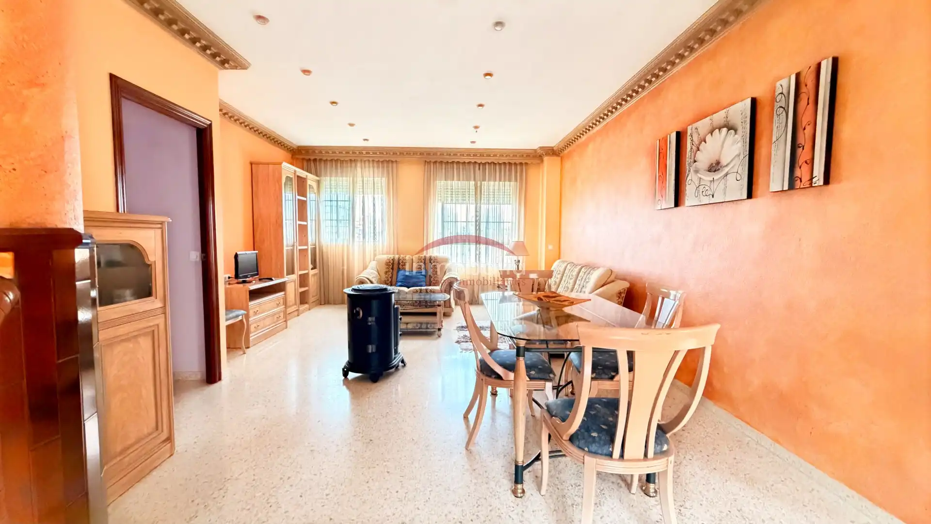 Sala d'estar de Àtic en venda en Sevilla amb Aire condicionat, Terrassa i Traster