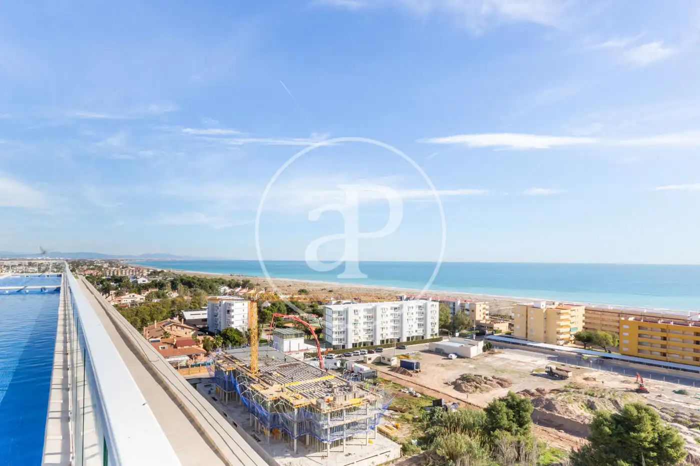 Außenansicht von Wohnung zur Miete in Canet d'En Berenguer mit Klimaanlage, Heizung und Privatgarten