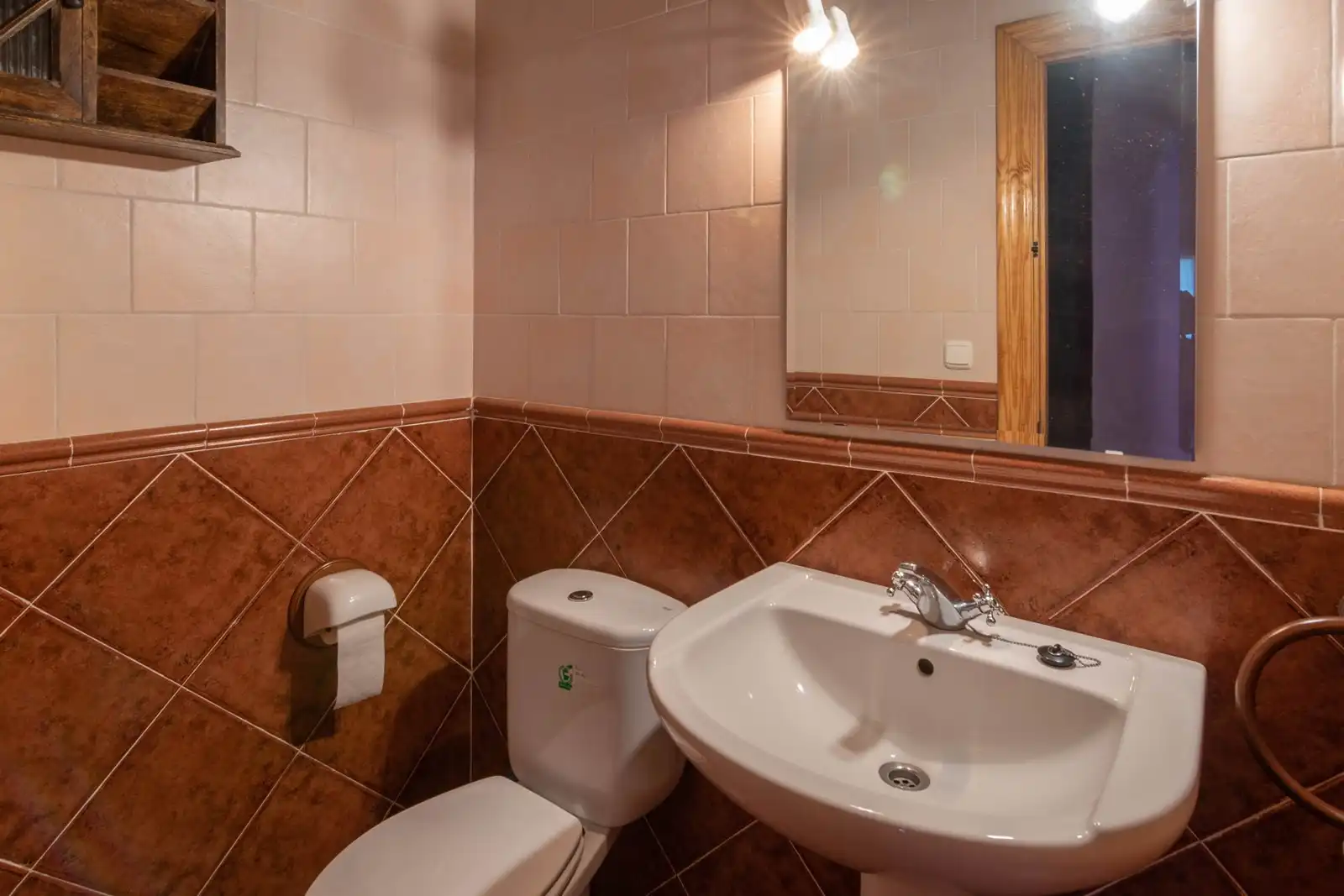 Bany de Casa o xalet en venda en Zeanuri amb Calefacció, Jardí privat i Terrassa