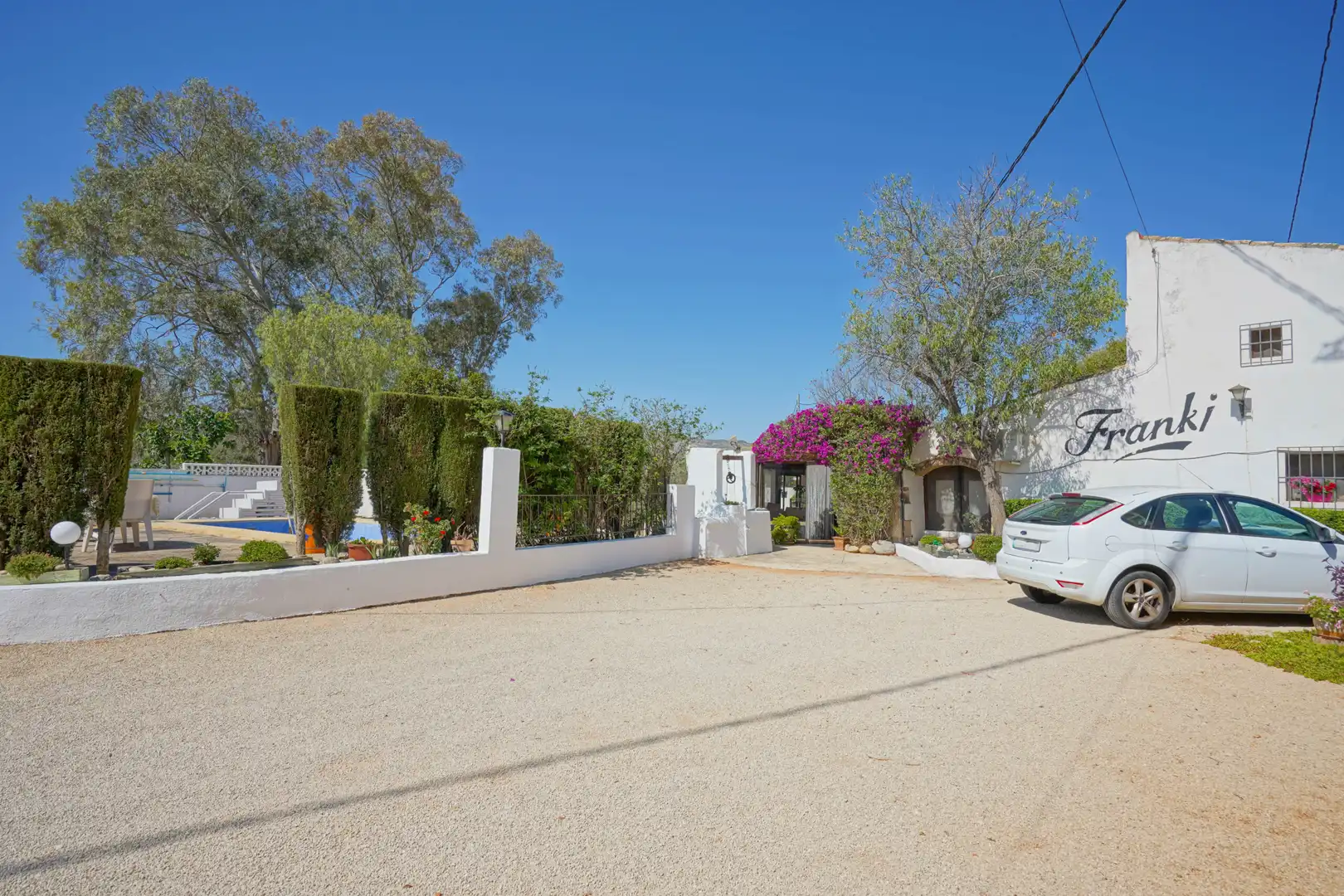 Vista exterior de Casa o chalet en venta en Jávea / Xàbia con Terraza y Piscina
