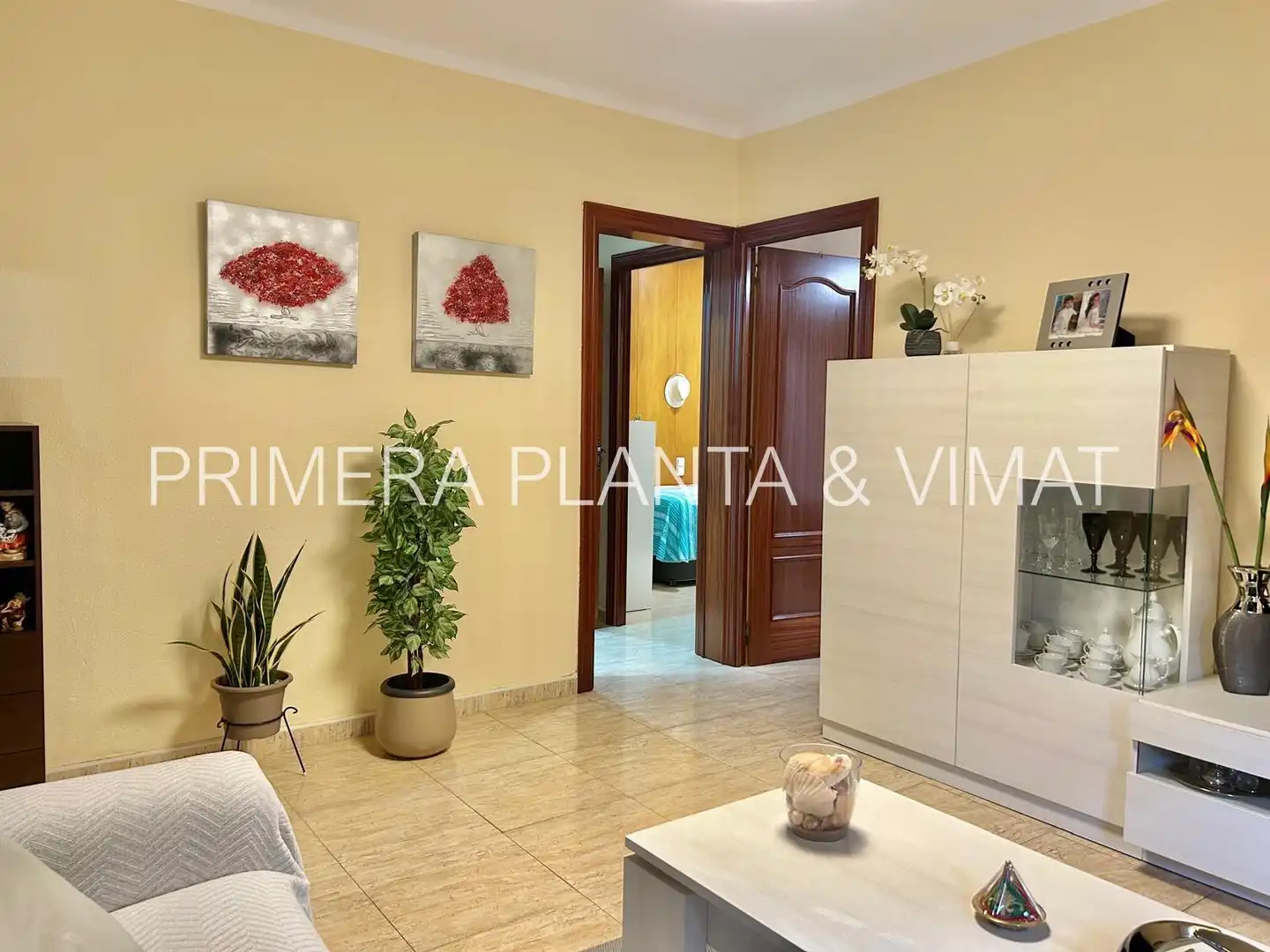 Sala d'estar de Pis en venda en Mataró amb Aire condicionat i Calefacció