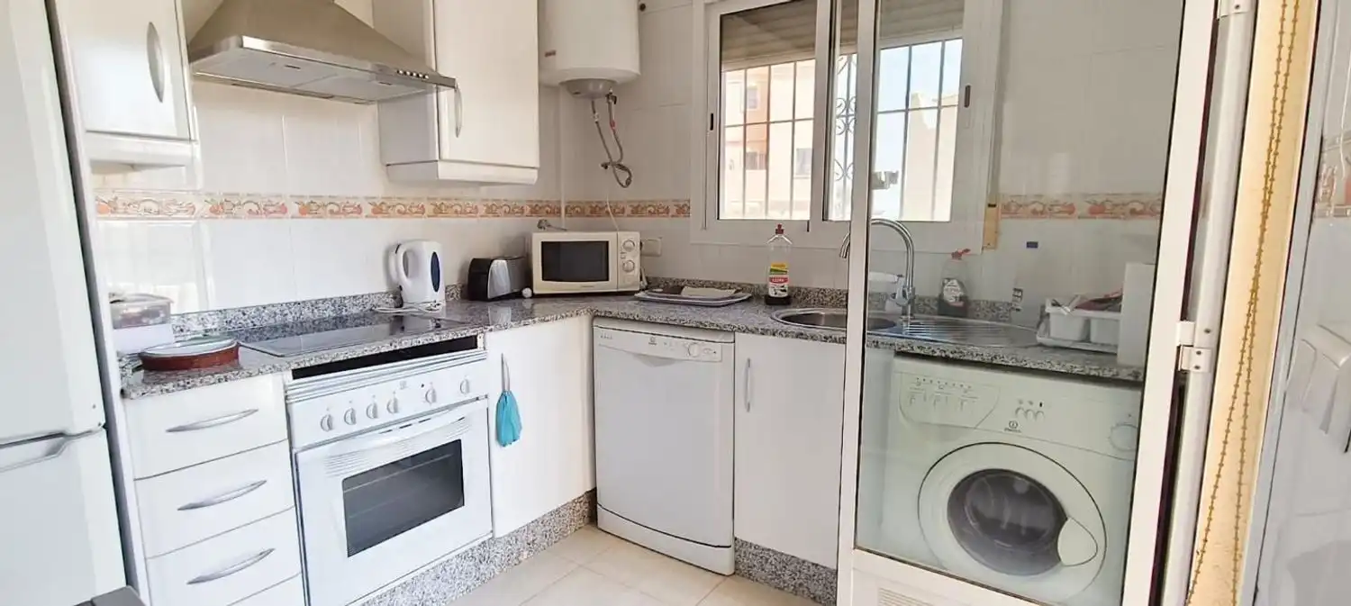 Kitchen of Flat for sale in Vera  with Air Conditioner, Terrace and Storage room