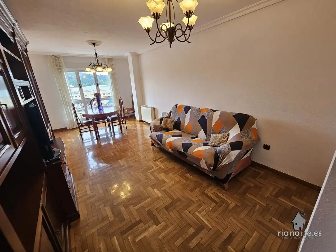 Living room of Flat for rent in Avilés  with Heating and Terrace