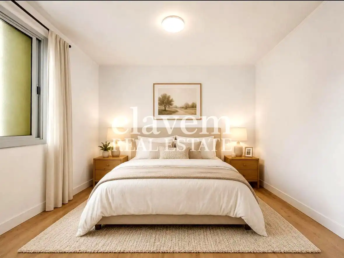 Schlafzimmer von Wohnung zum Verkauf in Montgat mit Klimaanlage und Terrasse
