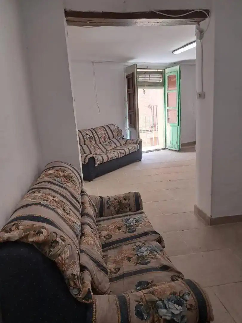 Sala d'estar de Casa o xalet de lloguer en Magallón amb Jardí privat, Traster i Moblat