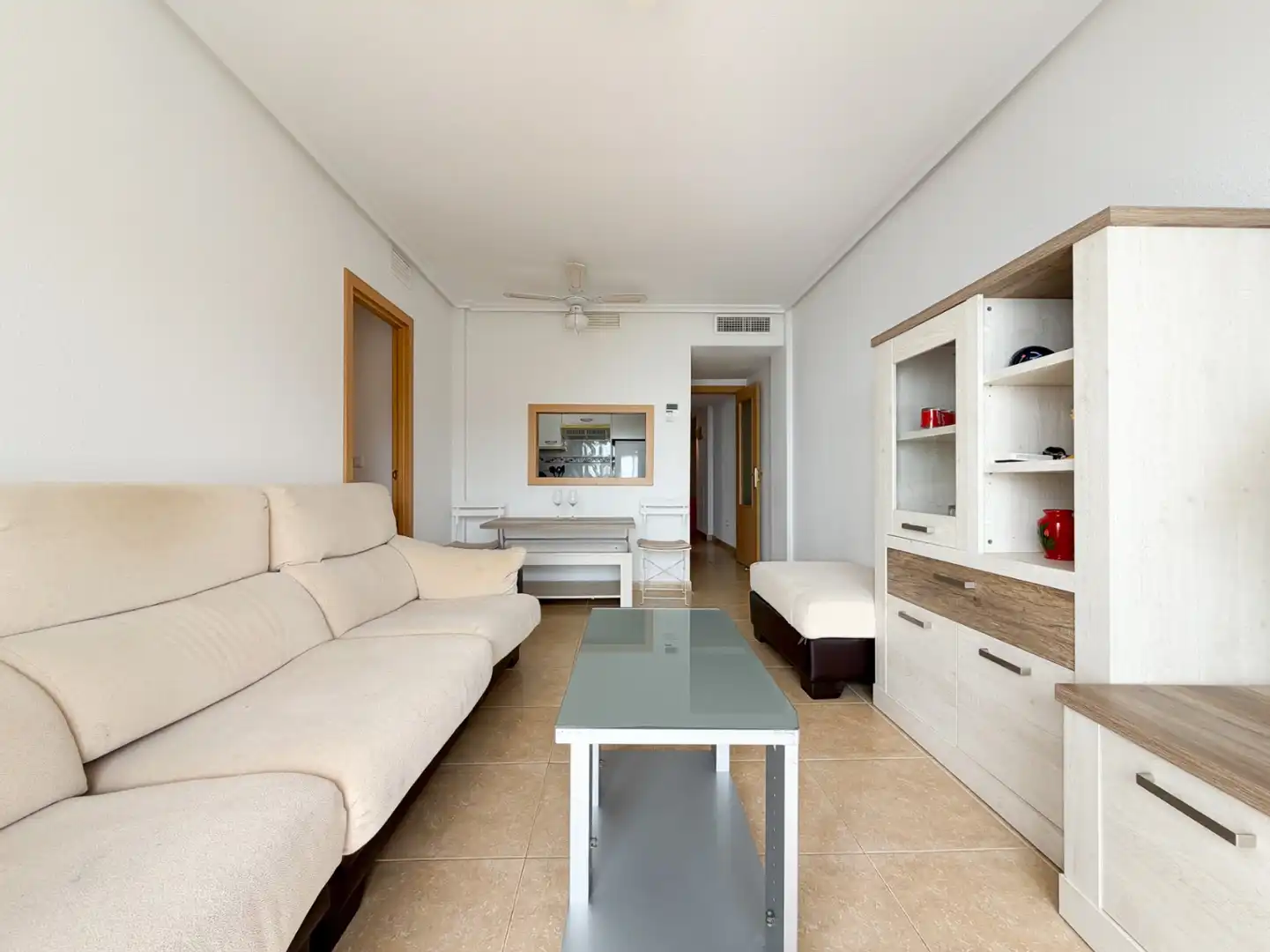 Sala d'estar de Apartament en venda en El Campello amb Aire condicionat, Traster i Piscina
