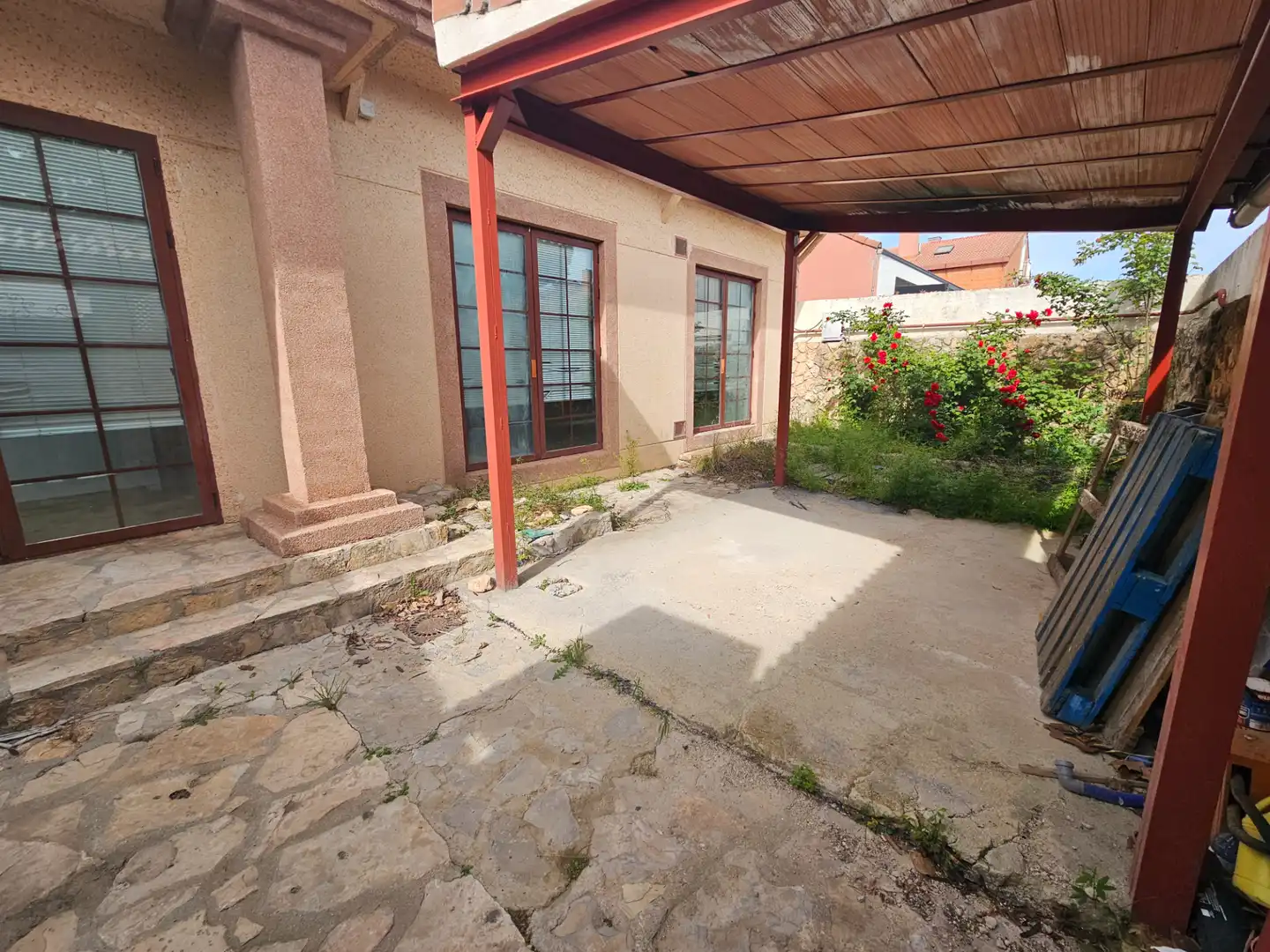 Terrasse von Geschaftsraum zum Verkauf in Tres Cantos mit Möbliert und Alarm